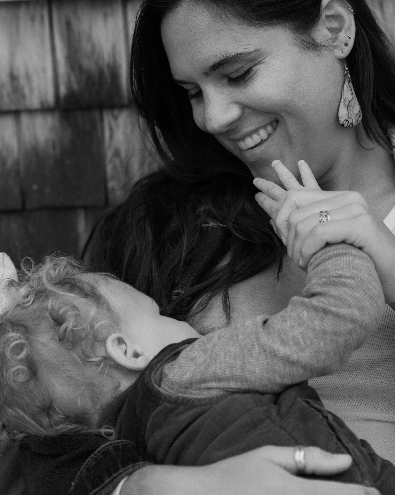 Mother and child sharing a quiet moment